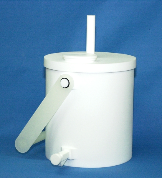 US SS-1 14-liter TFE fluoropolymer churn splitter